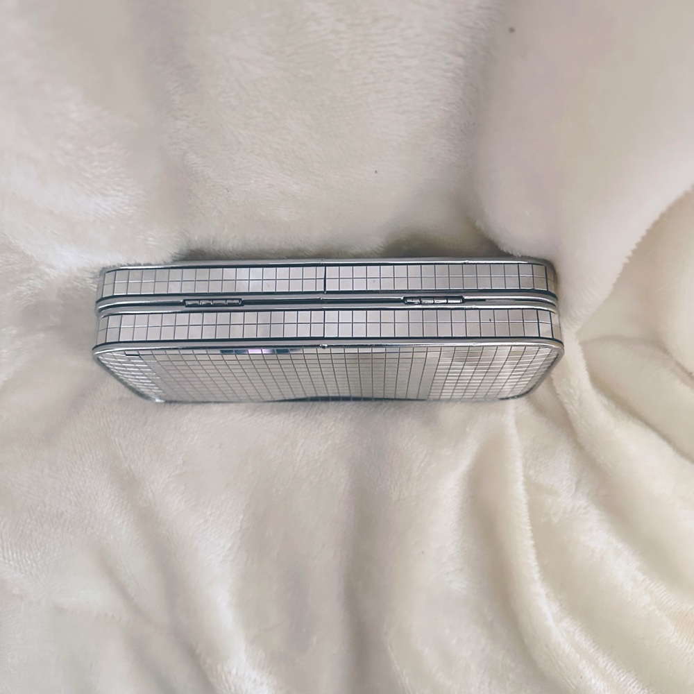 Mirrored Rectangular Evening Bag With Hidden Silv… - image 4